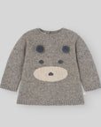 Baby Boy Dark Brown Sweater