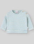Baby Blue Cloud Striped Sweater
