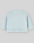 Baby Blue Cloud Striped Sweater