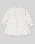 Baby Girl Floral DRESS with pink details