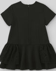 Girl Black Ruffle Dress
