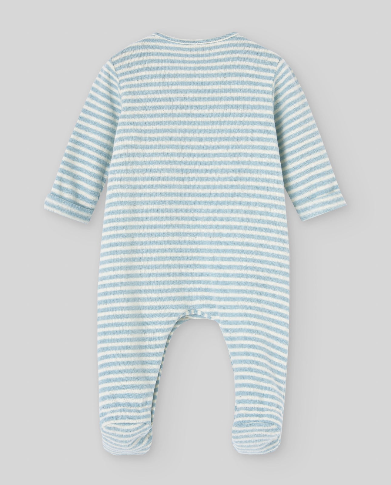 Baby Boy Blue Striped Romper