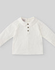 Baby White Blouse with front bottons