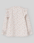 Autumn Pumpkin & Leaf Print Blouse