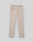 Light Brown Solid Trousers for boys