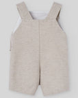 Light Brown NEWBORN OVERALL "PONY"