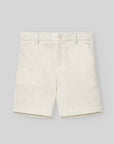 Boy Smart Pants in cream color