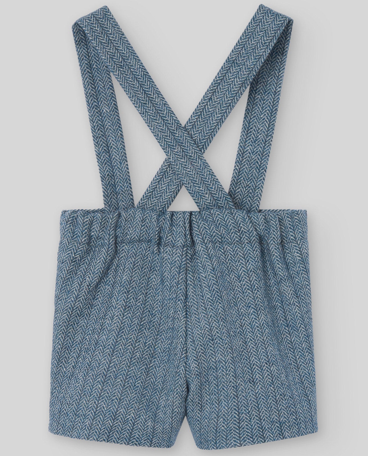 Baby Boy Blue Overall SHORT