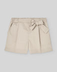Girls' shorts with a side bow