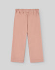 Girl Salmon Belted Trousers