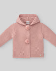 Baby Knitted Coat with Pompom