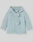 Baby Pom Pom COAT with hoodie