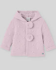 Baby Pom Pom COAT with hoodie