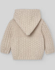 Baby Boy Brown Knitted Coat