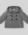 Felted trench coat for boy