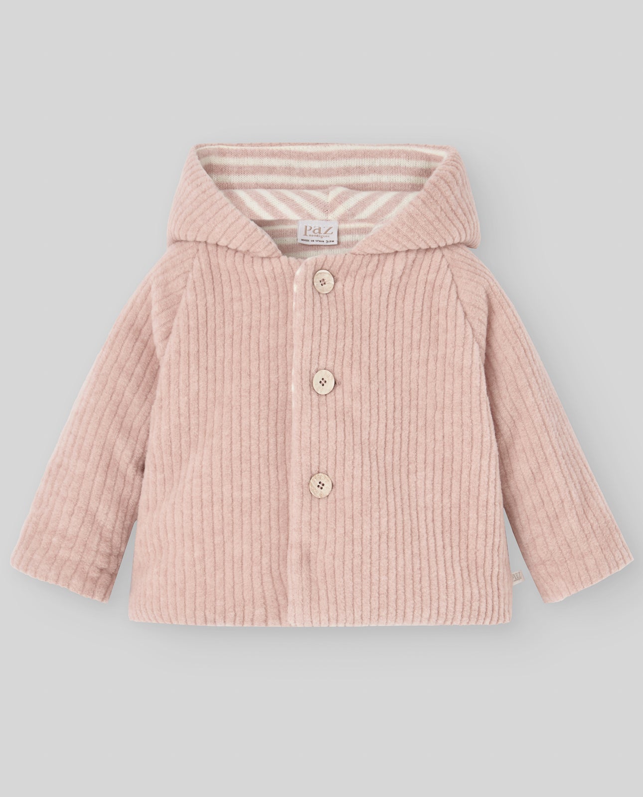 Baby Girl Powder Pink Coat