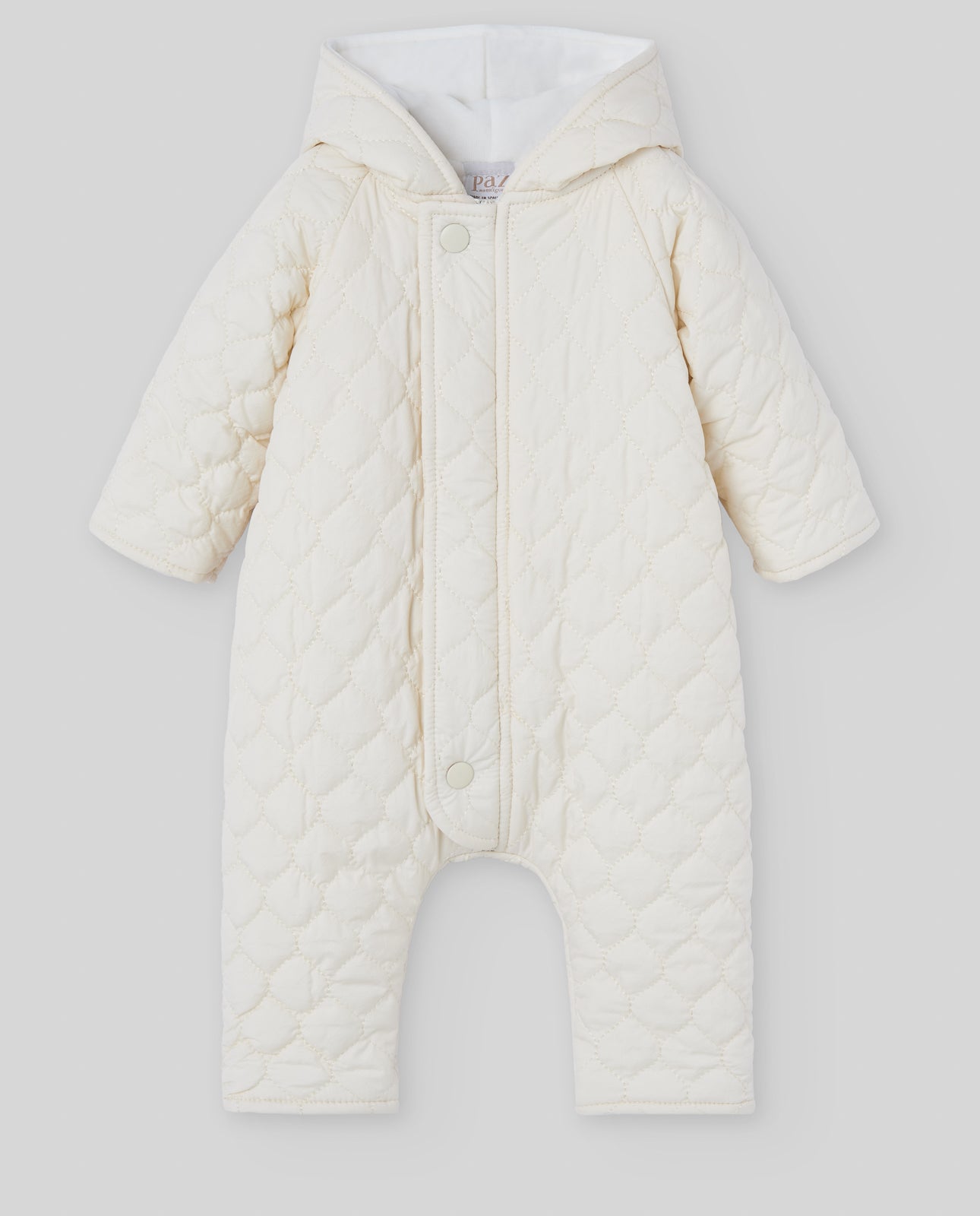 Soft Cream NEWBORN SNOW SUIT