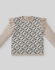 Beige sweater for girls