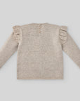 Beige sweater for girls