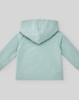 Baby Green Hooded Jersey Sweatshirt