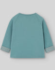 Baby Boy Green Printed Sweatshirt