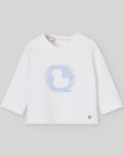 Boys' sweatshirt with duck print