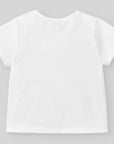 Baby Boy White logo T-shirt