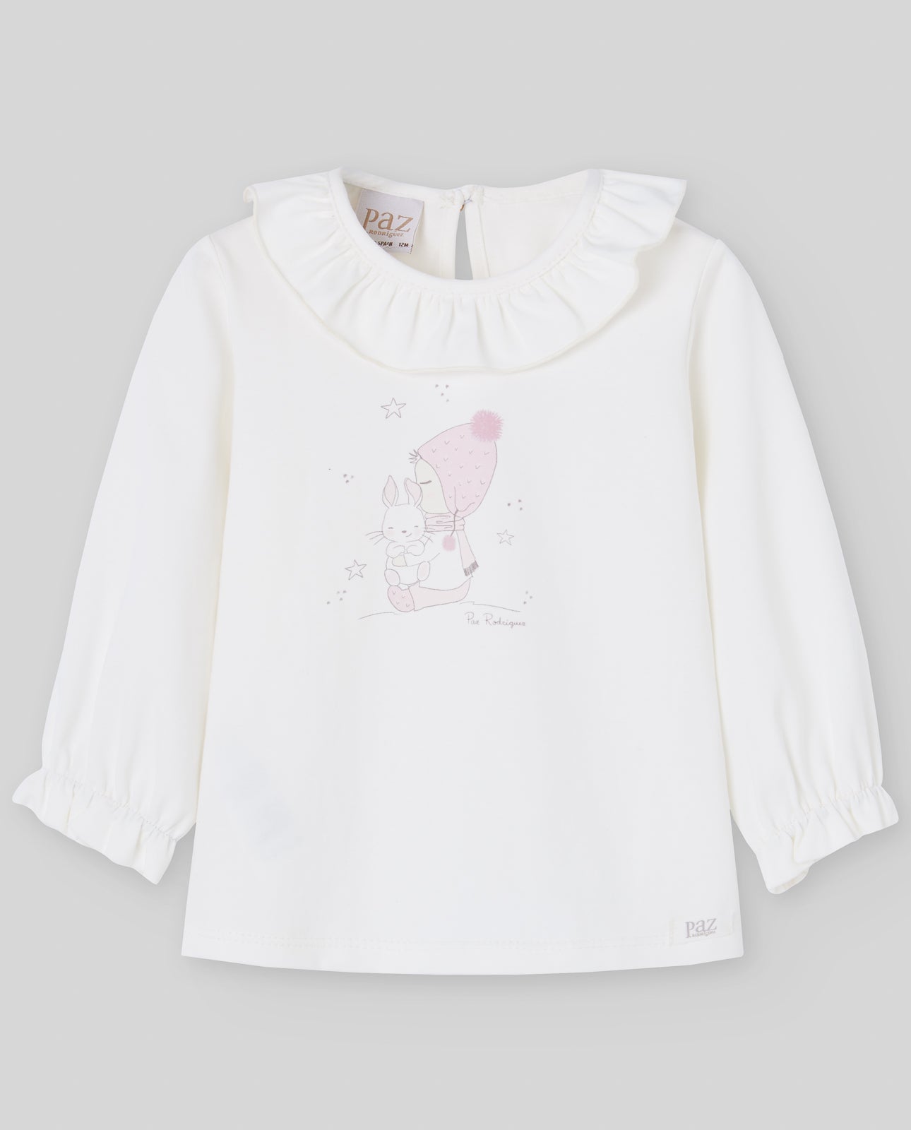 Ruffle Baby Girl T-SHIRT "DEVA"