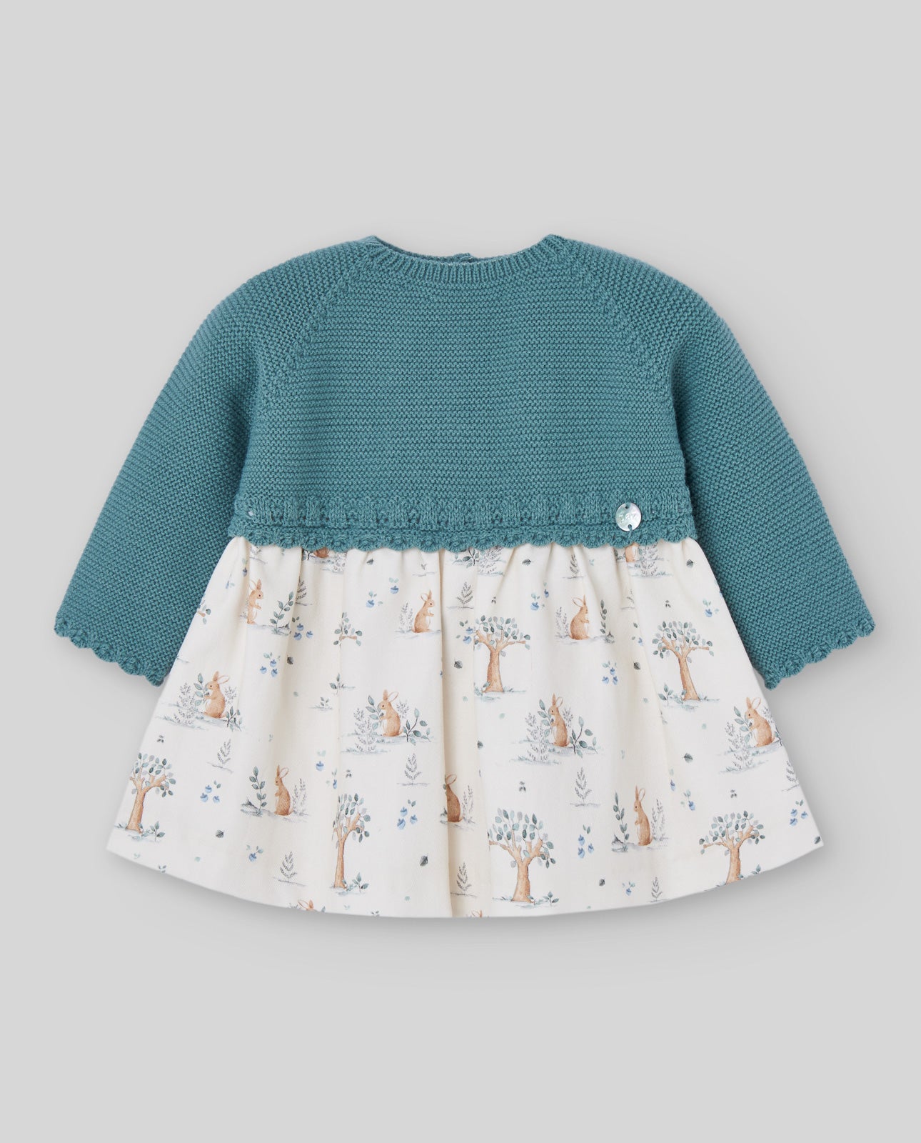 Baby Girl Pine Green DRESS