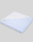 Baby Blue Striped Blanket