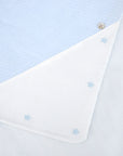 Baby Blue Striped Blanket