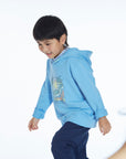 Blue hoodie for boys