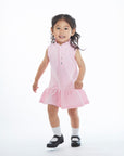 PINK POLO DRESS