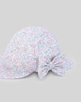 KNIT NEWBORN FLORAL HAT "BAÑO V25"