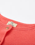 Red summer cardigan from MIBONBON