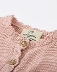 KNITTED PINK VEST. DESIGNED BY GIGI LEUNG