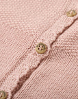KNITTED PINK VEST. DESIGNED BY GIGI LEUNG