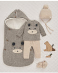 Baby Boy Dark Brown Sweater