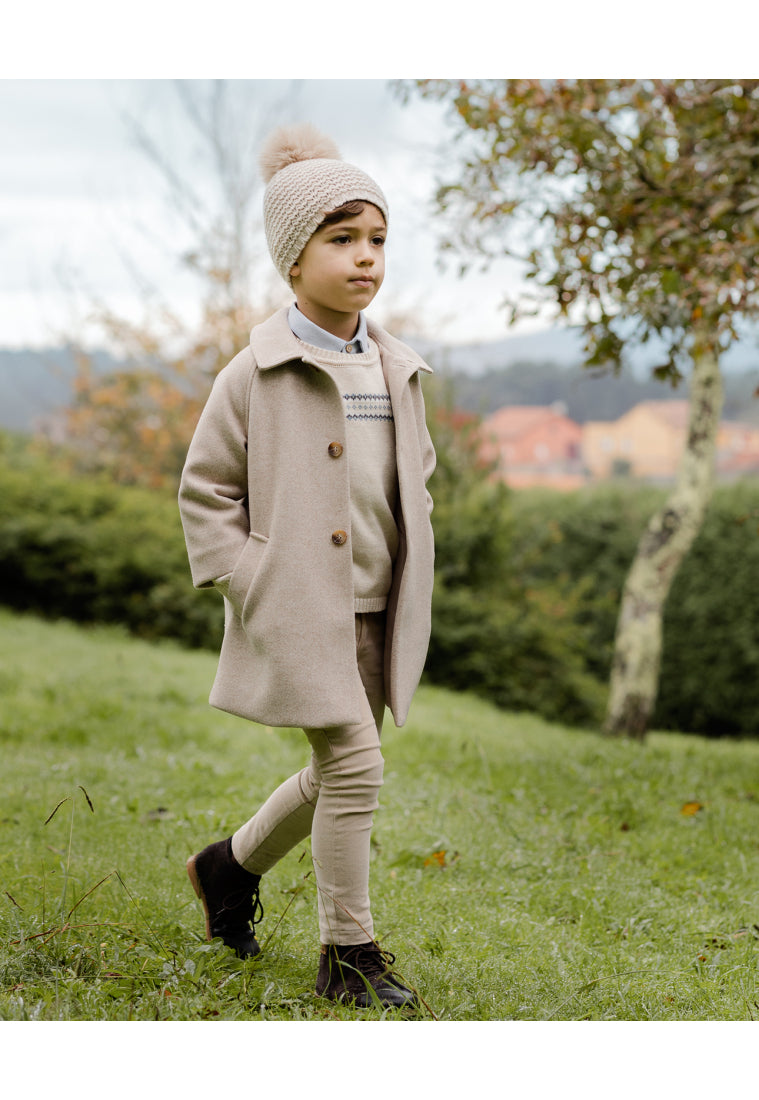 Light Brown  LONG COAT