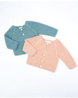 Baby Pink Knitted Cardigan