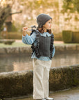 Girl Cream Corduroy Trousers