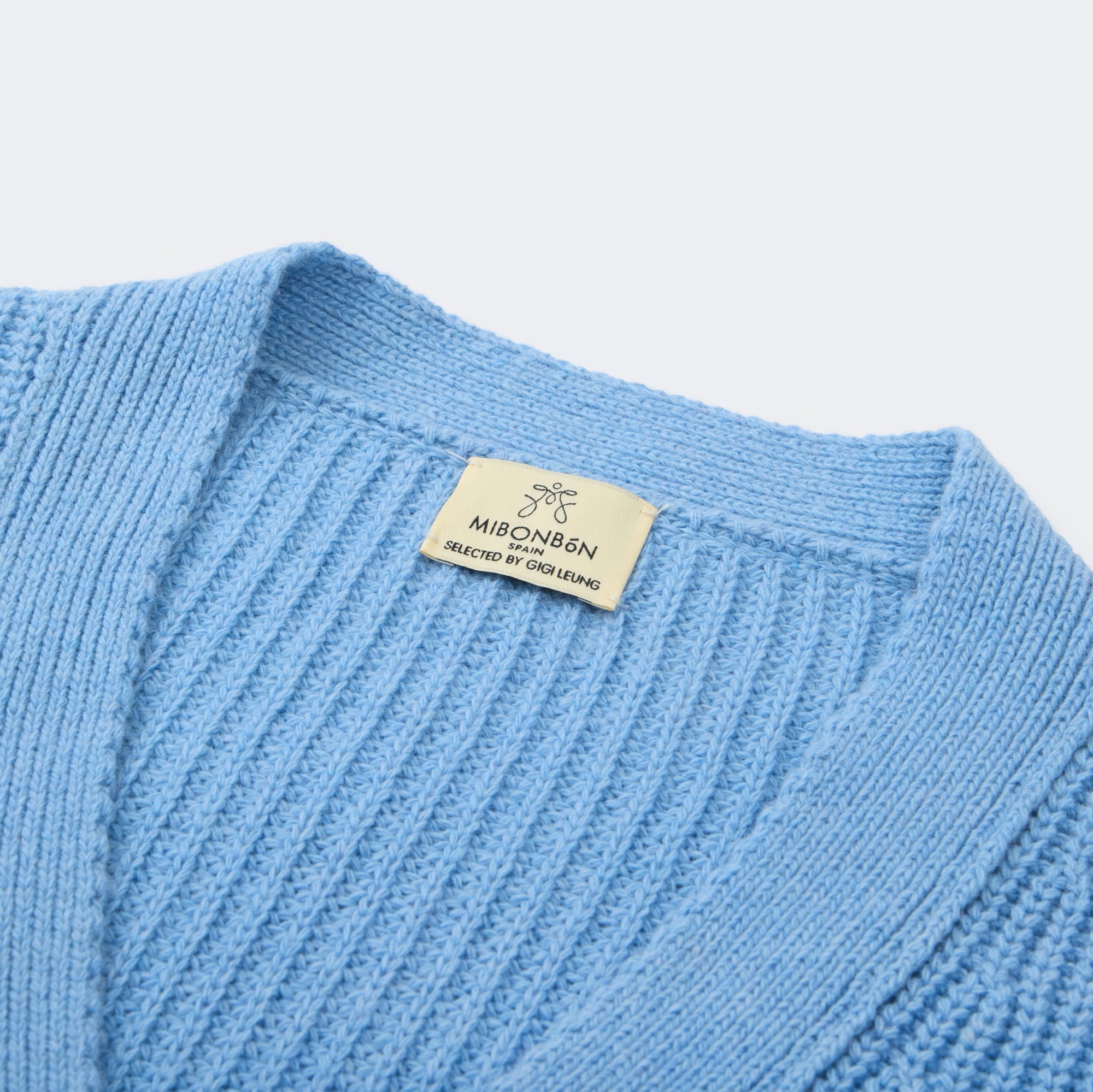 Light Blue MIBONBóN Cardigan for Adults
