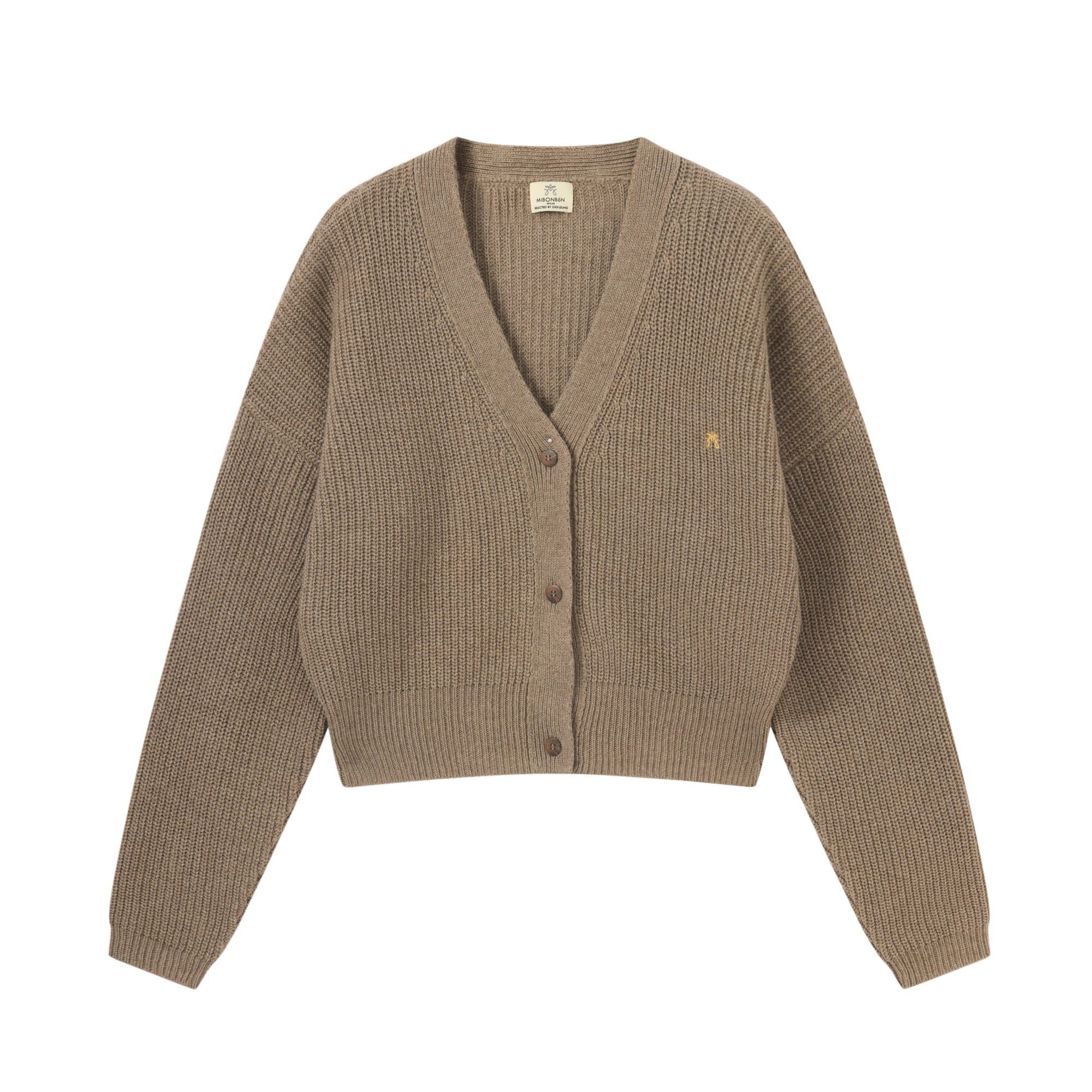 Light Brown MIBONBóN Cardigan for Adults