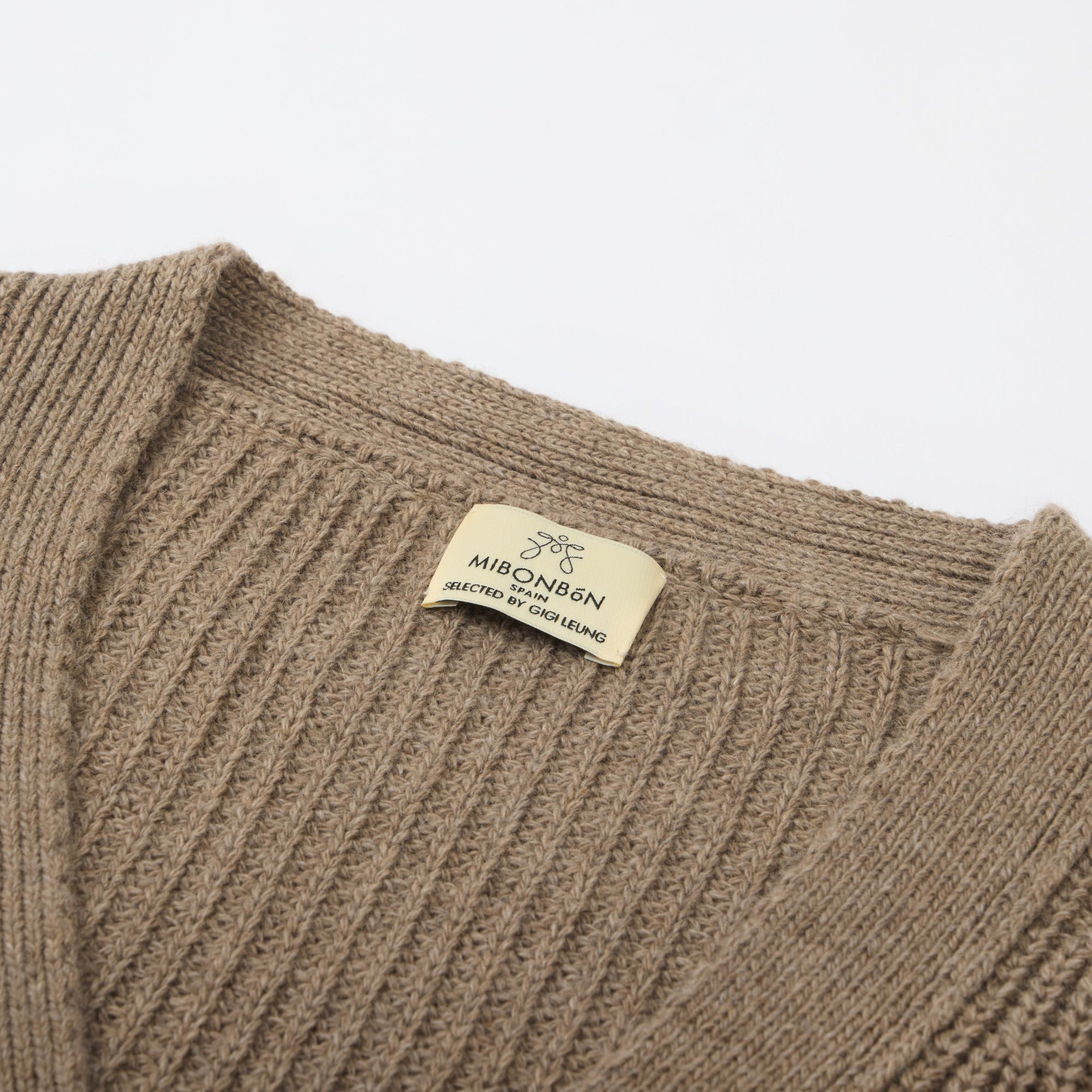 Light Brown MIBONBóN Cardigan for Adults