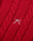 Knitted Red Cardigan MIBONBóN