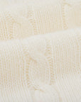 Knitted White Vest MIBONBóN