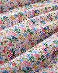 Sleeveless summer floral top for girls