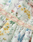 FLORAL DRESS SHORT SLEEVE