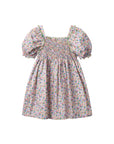 Summer floral dress for girls