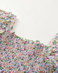 Summer floral dress for girls